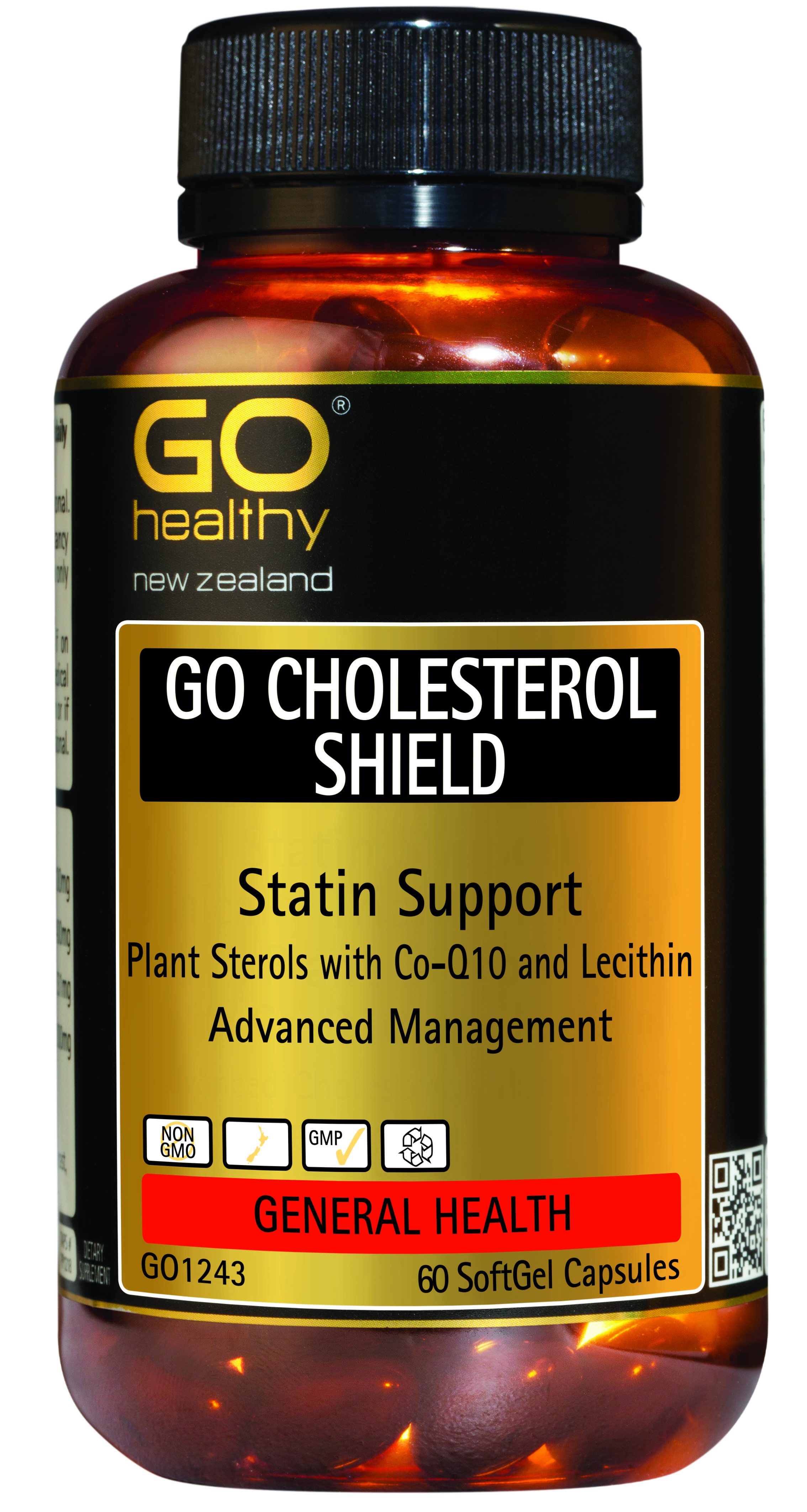 GO Healthy Cholesterol Shield 60 Capsules